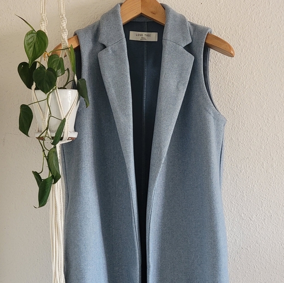 🆕️ Love Tree Sweater Vest Blazer - Picture 3 of 7